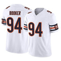 C.Bears #94 Austin Booker Player White Vapor F.U.S.E. Limited Home Game Qdoa Stitched Jerseys
