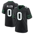 NY.Jets #0 Braelon Allen Player Black Legacy Home Game Qdoa Stitched Jerseys