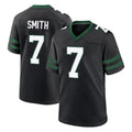 NY.Jets #7 Geno Smith Player Black Legacy Home Game Qdoa Stitched Jerseys