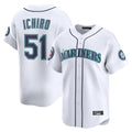 S.Mariners #51 Ichiro Suzuki Player White 2025 National Hall of Fame Home Limited Qdoa Stitched Jerseys
