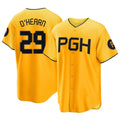 P.Pirates #29 Ryan O¡¯Hearn Player Gold City Connect Home Game Qdoa Stitched Jerseys