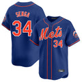 NY.Mets #34 Kodai Senga Player Royal Home Limited Qdoa Stitched Jerseys