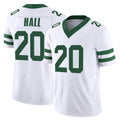 NY.Jets #20 Breece Hall Player White Legacy Limited Vapor F.U.S.E. Home Game Qdoa Stitched Jerseys