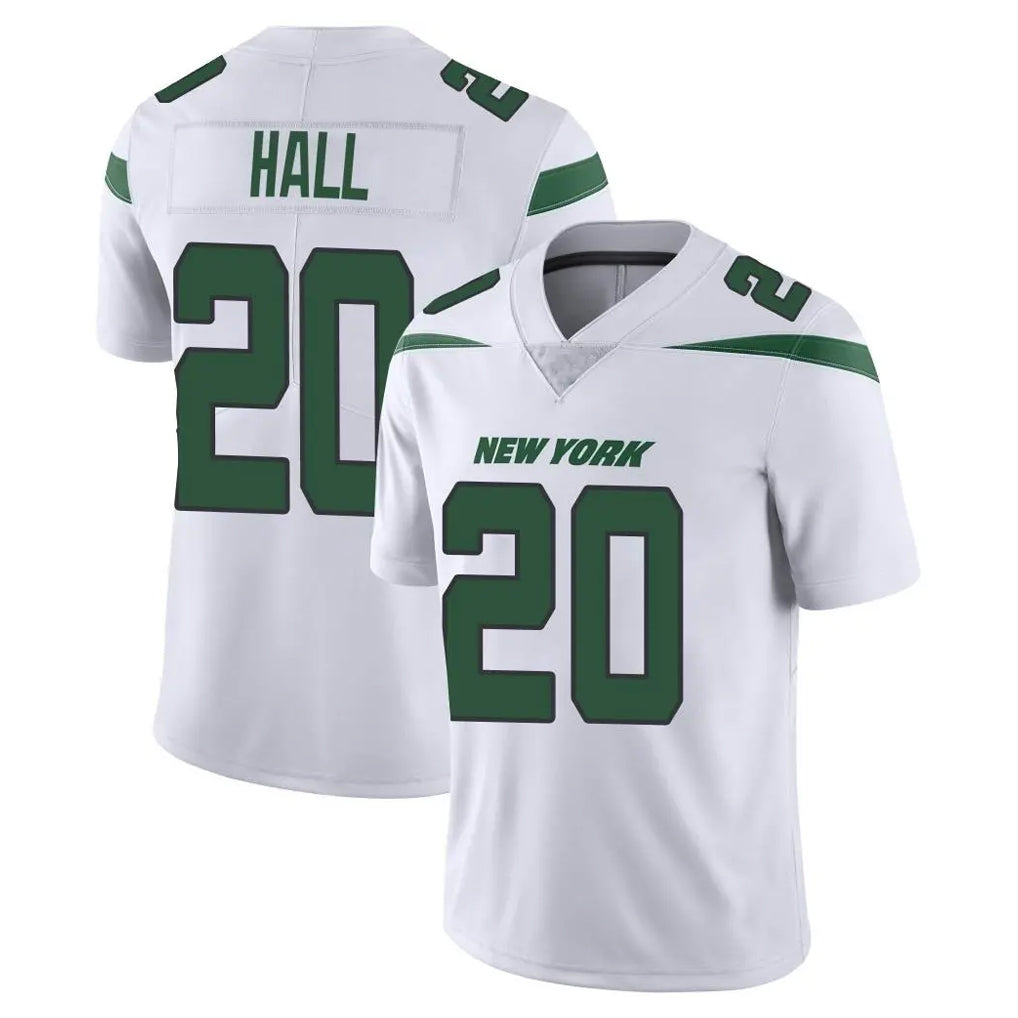 NY.Jets #20 Breece Hall Player White Spotlight Limited Vapor Home Game Qdoa Stitched Jerseys