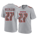 TB.Buccaneers #27 Zyon McCollum Player Gray Atmosphere Fashion Home Game Qdoa Stitched Jerseys