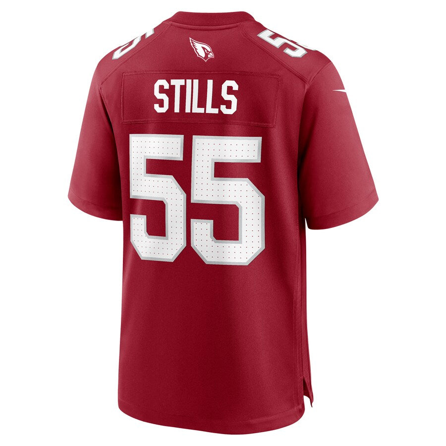 A.Cardinals #55 Dante Stills Player Cardinal Home Game Qdoa Stitched Jerseys